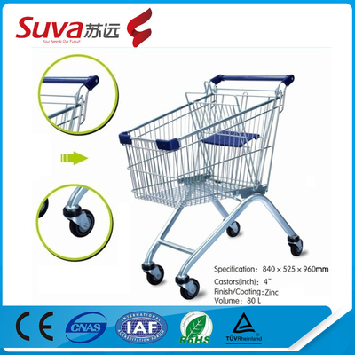 Giant Supermarket European Shopping Cart Trolley Vegetable Cart