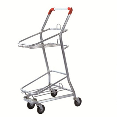 Used Shopping Basket Carts Sale Rolling Folding Shopping Basket Cart Serving Basket Cart