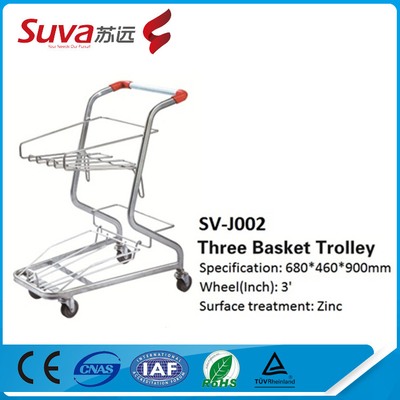 Used Shopping Basket Carts Sale Rolling Folding Shopping Basket Cart Serving Basket Cart