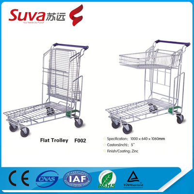 Used Shopping Basket Carts Sale Rolling Folding Shopping Basket Cart Serving Basket Cart