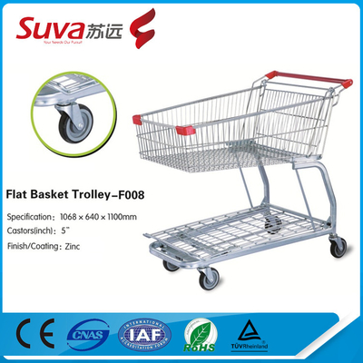 Used Shopping Basket Carts Sale Rolling Folding Shopping Basket Cart Serving Basket Cart