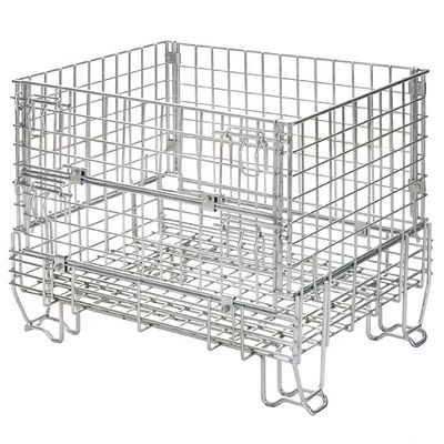 Сваренное хранение провода склада Stackable арретирует клетку хранения металла ячеистой сети